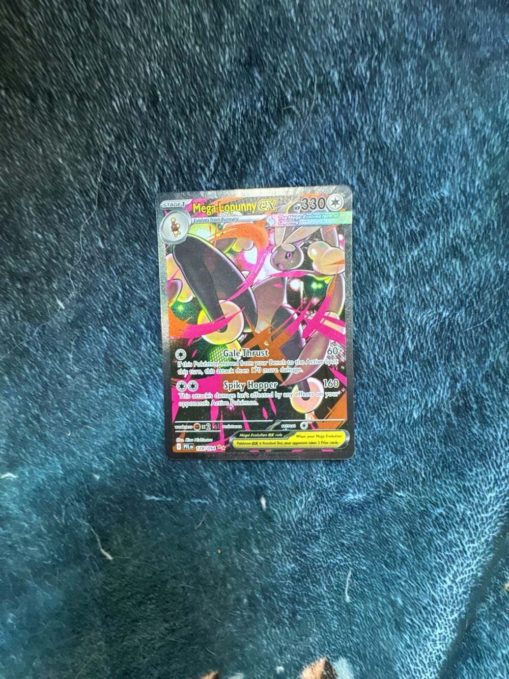 Mega Lopunny ex 128/094 Special Illustration Rare Phantasmal Flames Pokémon Card
